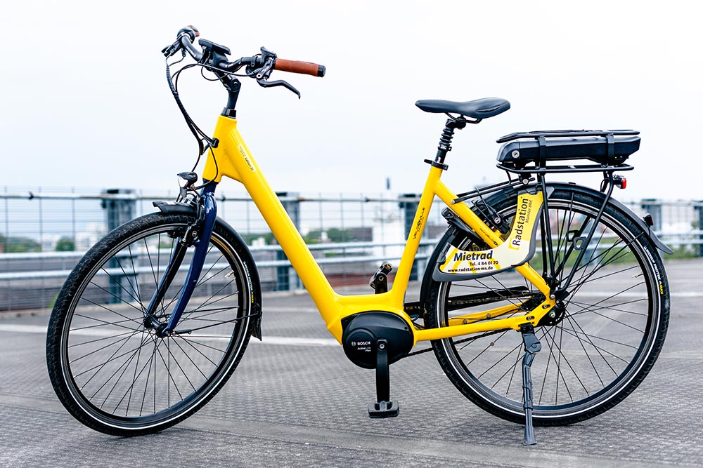 E-Bike Mietrad der Radstation OS